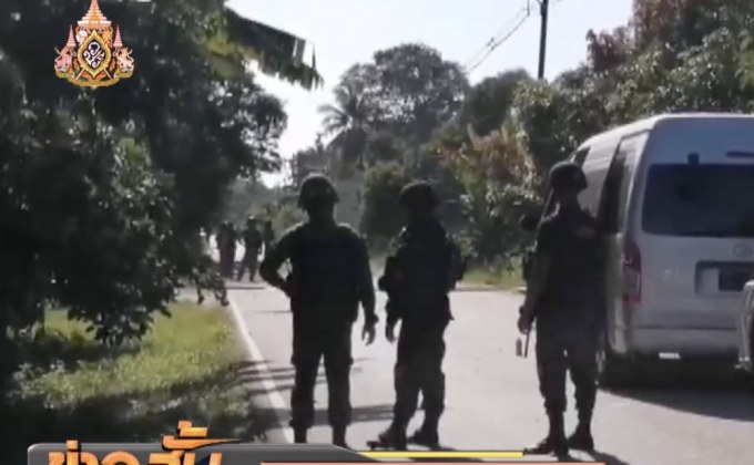 ลอบวางระเบิดทหาร จ.นราธิวาส