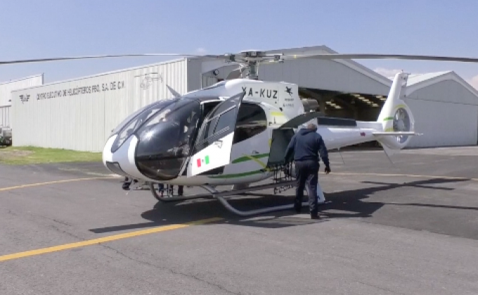 เปิดตัวบริการเฮลิคอปเตอร์แท็กซี่ในเม็กซิโก