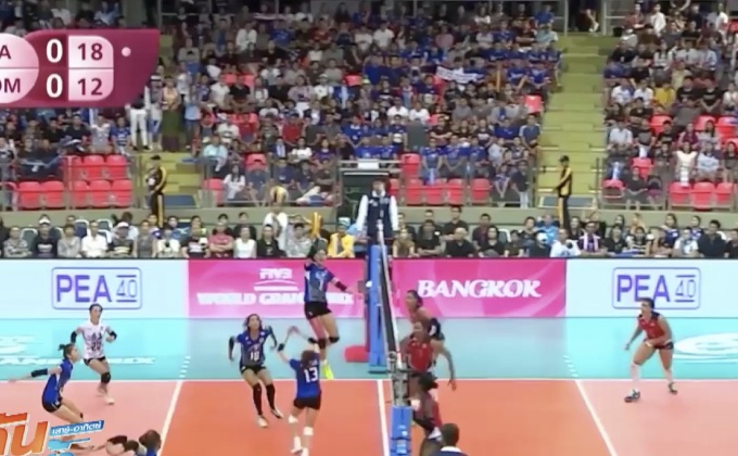 สุดยื้อ! สาวไทย พ่าย โดมินิกัน 2-3 เซต ศึก WGP สนาม 3