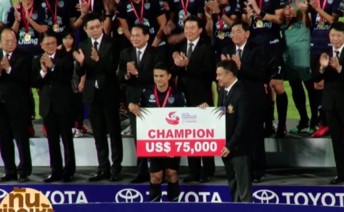 บุรีรัมย์บดล้านช้าง 2-0 ซิวแชมป์โตโยต้าแม่โขงคลับ