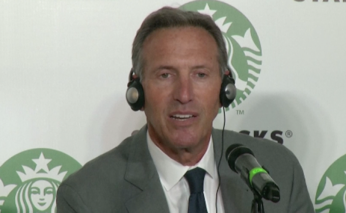 “โฮเวิร์ด ชูลต์ซ” ประธานสตาร์บัคส์ประกาศลาออก