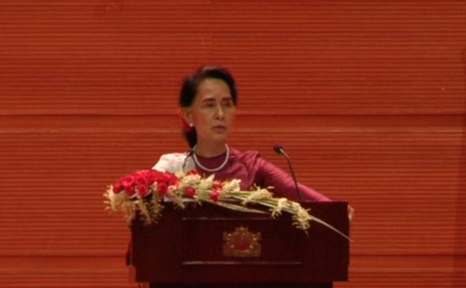 “ซูจี” ป้องรัฐบาลเมียนมาจัดการวิกฤตโรฮีนจา