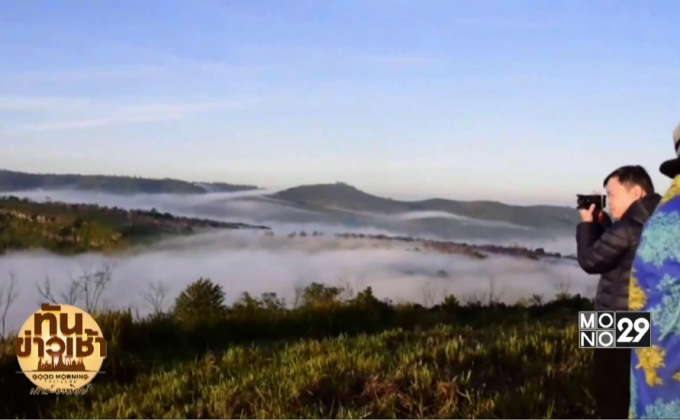 ท่องเที่ยวภาคเหนือคึกคัก ประชาชนแห่รับลมหนาว