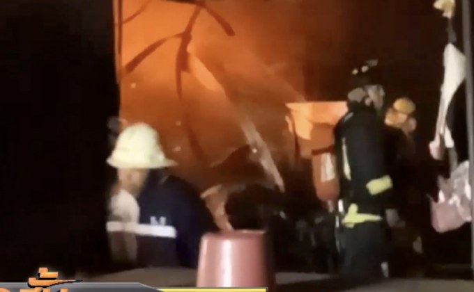 ไฟไหม้อาคารตลาดสดไทยอีสาน จ.อุดรธานี