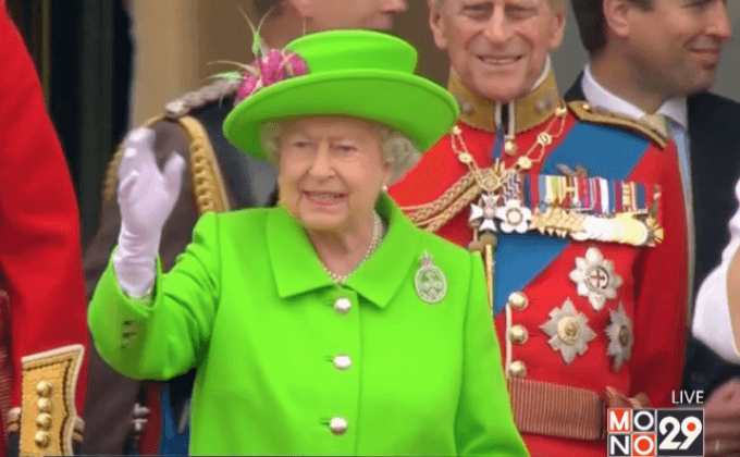 ฉลองควีนเอลิซาเบธที่ 2 ครบ 90 พรรษา