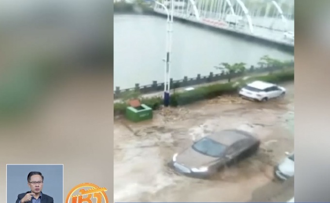 จีนประกาศเตือนภัยฝนตกหนักทั่วประเทศ