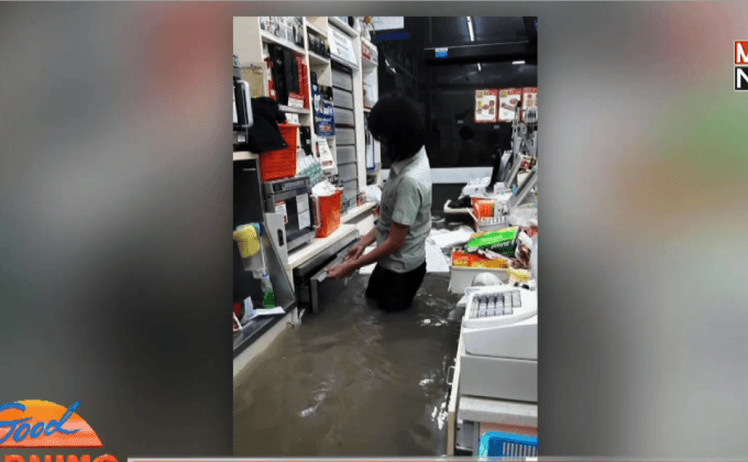 พายุหว่ามก๋อพ่นพิษ เมืองพัทยาน้ำท่วมหนัก