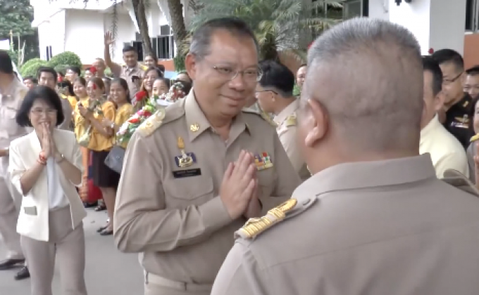 ​ชาวพะเยาแห่ต้อนรับ “ผู้ว่าฯ ณรงค์ศักดิ์” เนืองแน่น