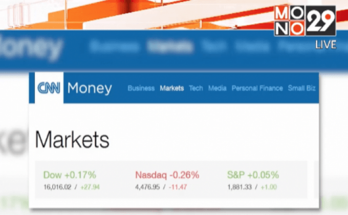ดัชนีดาวโจนส์ปิดบวก 27.94