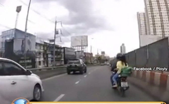 ชื่นชม แกร็บไบค์ พาเด็กป่วยส่ง รพ.