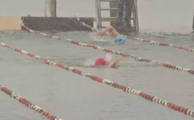 แข่งขันว่ายน้ำเย็นจัดในเยอรมนี