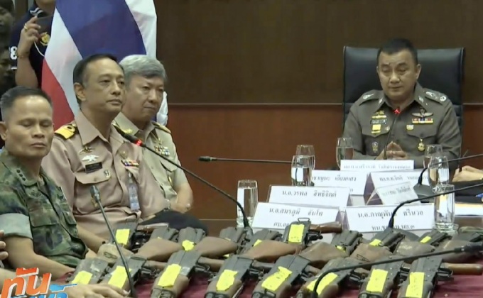 ผบ.ทบ.ระบุ ส.อ.ส่งอาวุธทางไปรษณีย์ โยงทหาร 12 นาย