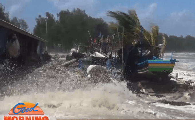 ชายฝั่งอ่าวไทยประกาศเป็นพื้นที่ประสบภัยพิบัติแล้ว