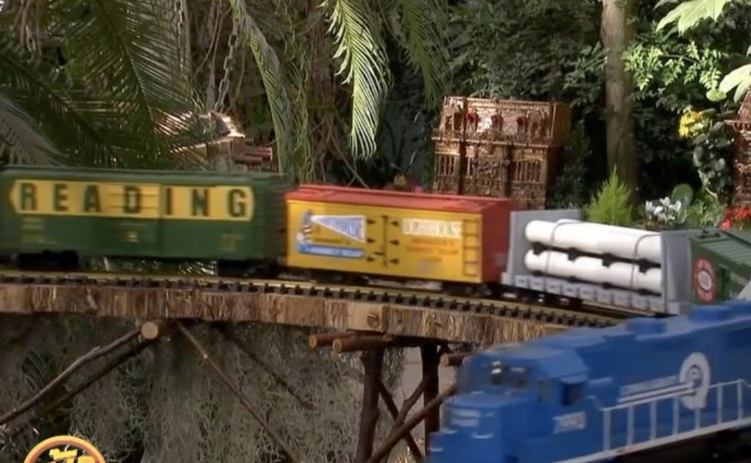 งาน “Holiday Train Show” ที่นิวยอร์ก