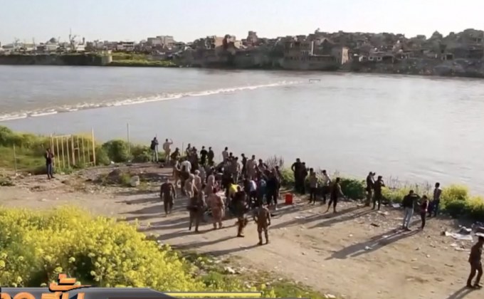 เรือล่มในอิรัก-เสียชีวิตหลายสิบคน