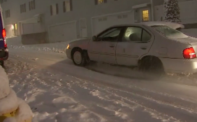 ​เขตนิวอิงแลนด์ของสหรัฐฯ เผชิญหิมะตกหนัก