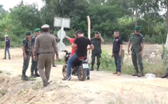 จับผู้ต้องหาวางเหล็กขวางให้รถไฟชน จ. ประจวบฯ