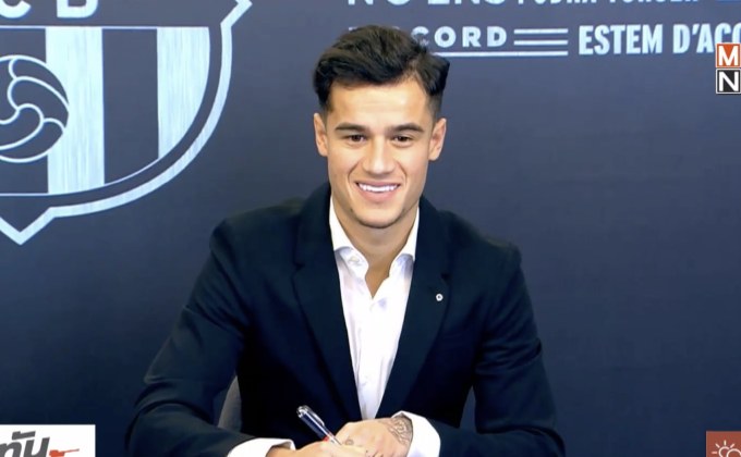 ใจสั่งให้มา “คูตินโญ่” ปลื้มเซ็น 5 ปีครึ่งซบเจ้าบุญทุ่ม