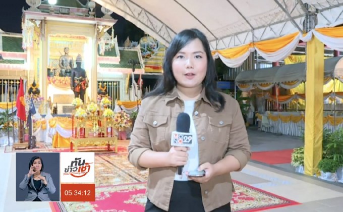 ทร.อัญเชิญพระบรมรูปพระเจ้าตาก มุ่งหน้าสู่บางปะกง