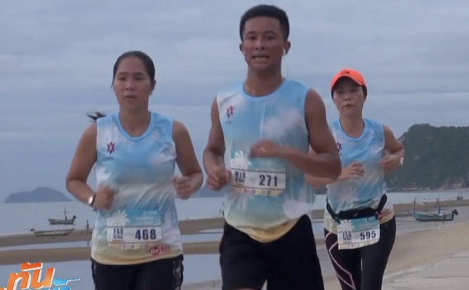วิ่งปากน้ำปราณ ฮาล์ฟ มาราธอน 2017
