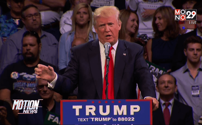 “ทรัมป์” เดินหน้าหาเสียงท่ามกลางการประท้วง