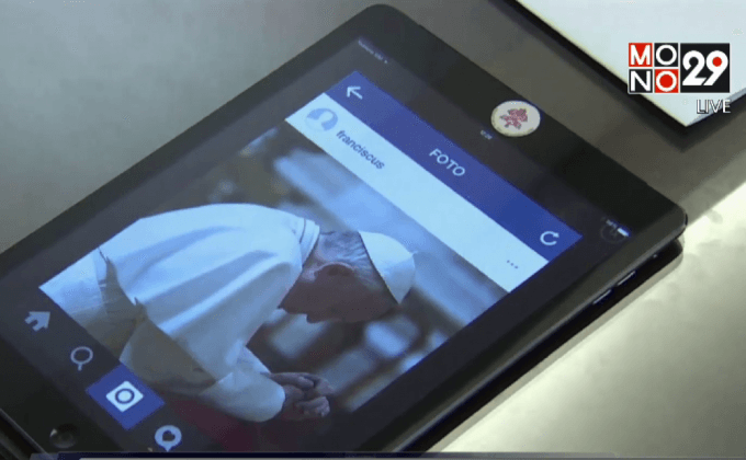 โป๊ปฟรานซิสทรงเริ่มใช้อิสตาแกรม