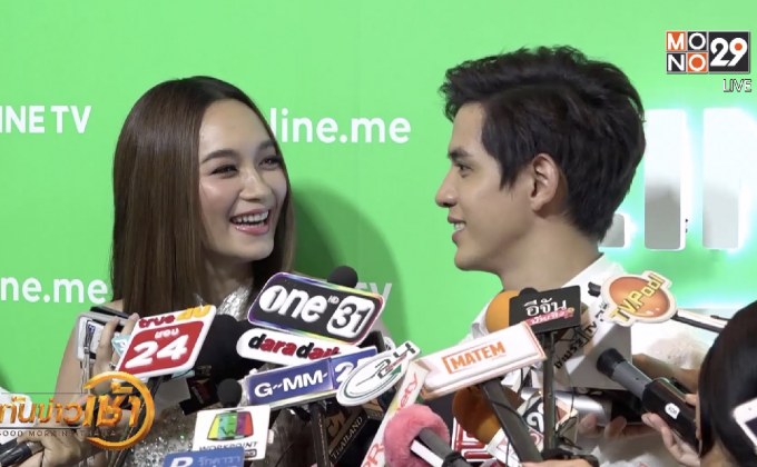 “บี น้ำทิพย์” ควง “ฟิล์ม ธนภัทร” โต้ข่าวมือที่สามทำเลิก “ไฮโซฮิม”