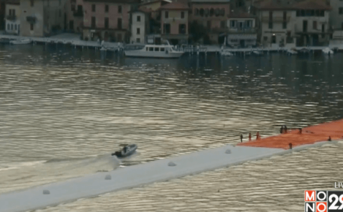 ท่าเรือลอยน้ำในอิตาลี