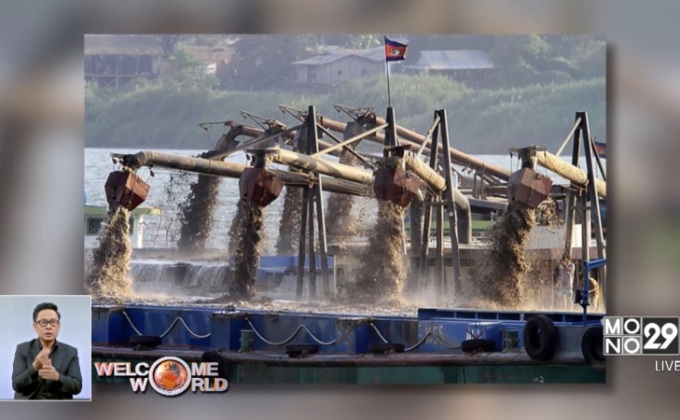 รัฐบาลกัมพูชาถูกตั้งคำถามกรณีส่งออกทราย