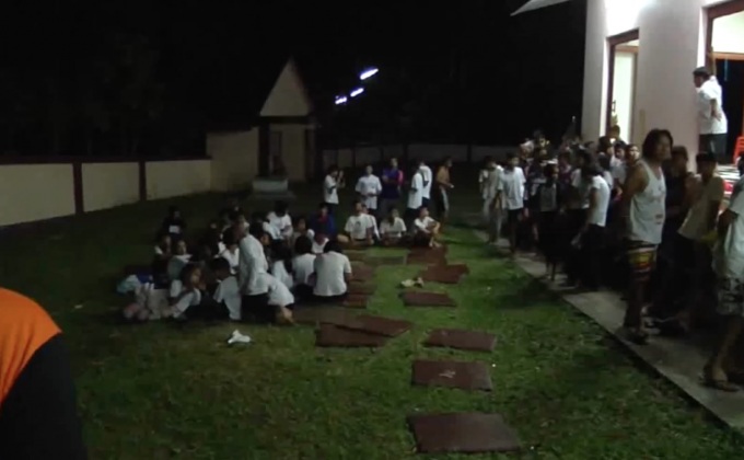 เกิดอุปทานหมู่ค่ายธรรมะ จ.สุราษฎร์ฯ