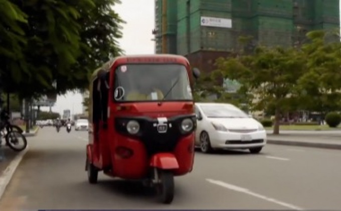 รถตุ๊กตุ๊กมิเตอร์ในกัมพูชา