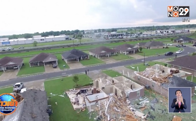 ทอร์นาโดถล่มสหรัฐ มีผู้เสียชีวิตมากกว่า 20 ราย