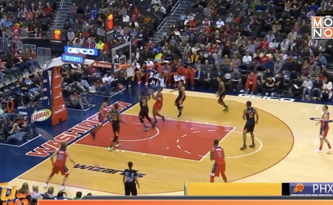 “วิซาร์ดส-ซันส์” ทำสถิติแต้มรวมNBAมากสุดรอบ 10 ปี