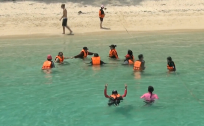 ทำบุญเปิดฤดูกาลท่องเที่ยวทะเลตรัง