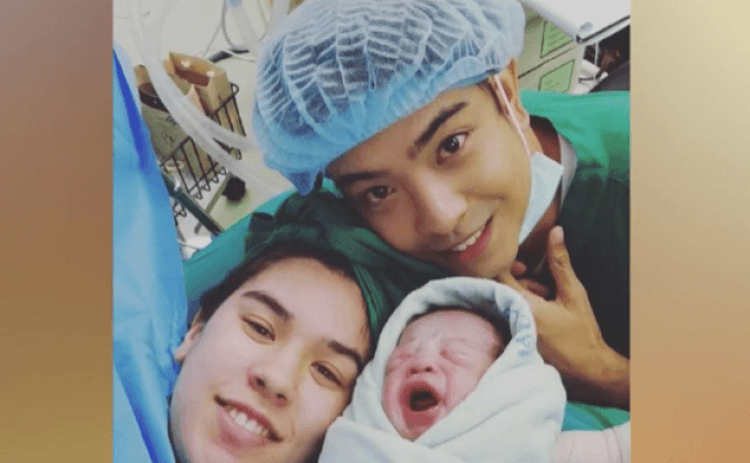 “บอล วิธวัฒน์” เฮ! ภรรยาผ่าคลอดลูกชาย 