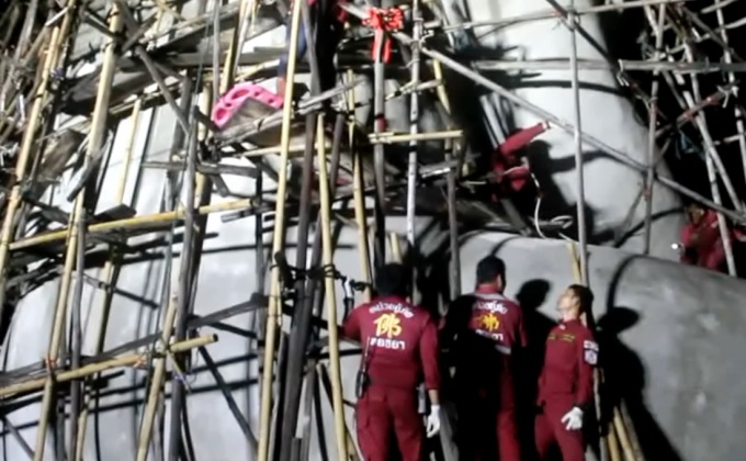 ช่างปั้นช็อคดับคาองค์พระ จ.พระนครศรีอยุธยา