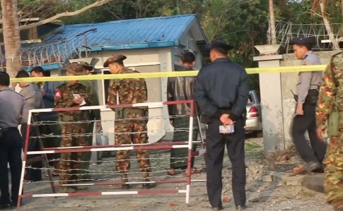 เหตุระเบิด 3 ครั้งซ้อนในเมืองเอกของรัฐยะไข่