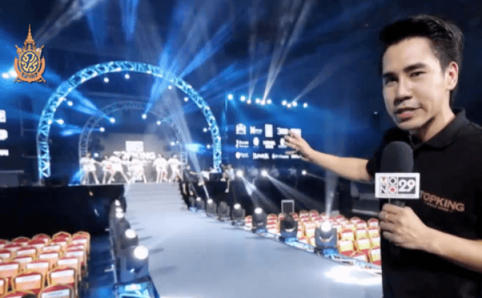 ความพร้อมเวที MONO29 TOPKING WORLD SERIES 2016