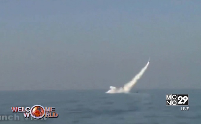 ปากีสถานทดสอบขีปนาวุธยิงจากเรือดำน้ำ