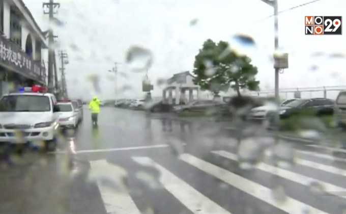 ไต้ฝุ่นเลกิมาพัดถล่มภาคตะวันออกจีน