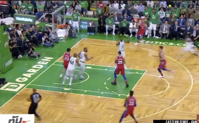 “เซลติกส์” พิชิตซิกเซอร์ส เกมแรก NBA เพลย์ออฟรอบ 2