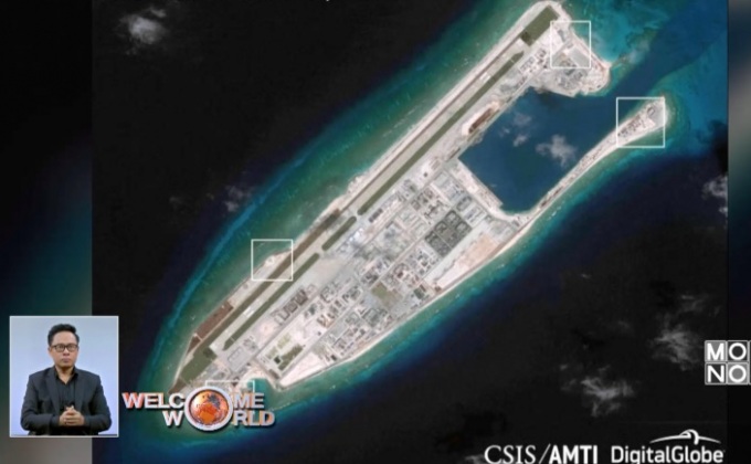 จีนติดตั้งอาวุธบนเกาะเทียม 7 แห่งในทะเลจีนใต้