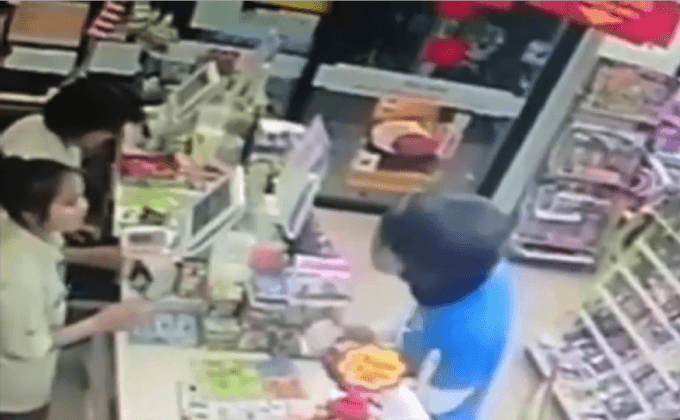 จับผู้ต้องหาชิงเงินร้านสะดวกซื้อ
