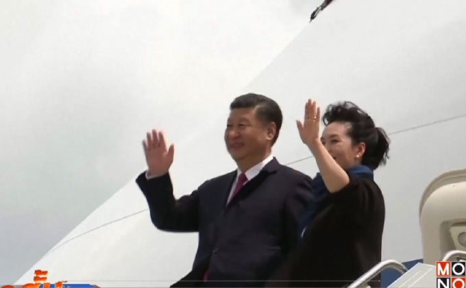 ผู้นำจีนเยือนสหรัฐฯ