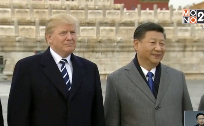 ผู้นำสหรัฐฯ เยือนจีนหารือประเด็นเกาหลีเหนือ