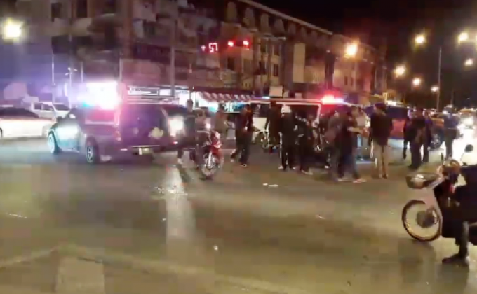 ตร.คันนายาว ไล่จับคนร้ายถูกกระบะชนสาหัส