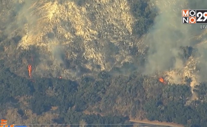 ไฟป่าในรัฐแคลิฟอร์เนียของสหรัฐฯ ลุกลามต่อเนื่อง