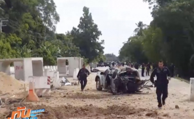 “บิ๊กป้อม” เสียใจเหตุระเบิดทหารพราน จ.ปัตตานี