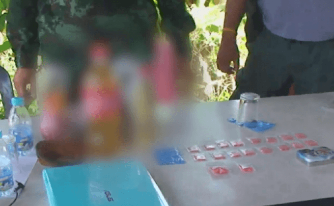 รวบหนุ่มหัวใส ให้ลูกค้าลองเสพยาฟรี