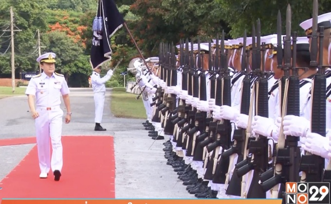 ผบ.ทร.ตรวจเยี่ยมทหารใหม่